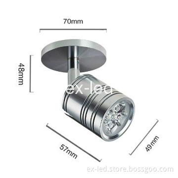 European market LED track Light 5W LED projector,LED track store